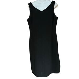 Jones New York Women’s Size 10 Elegant Black Sleeveless Dress